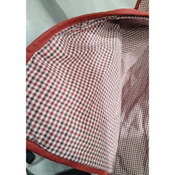 Women’s Eddie Bauer Quilted Vest Cardinal Red Size XXL Button Close - Picture 7 of 10